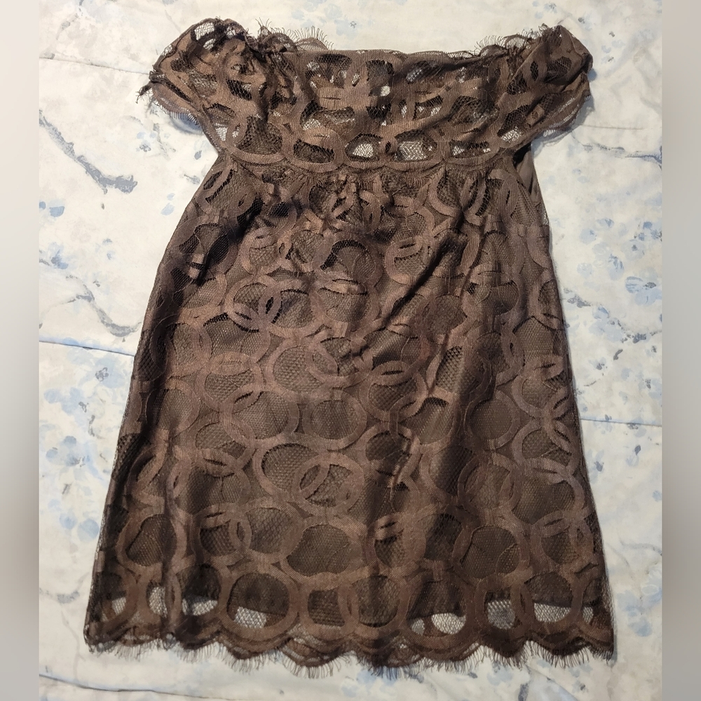 Robert Rodriguez Brown Short Sleeve Top